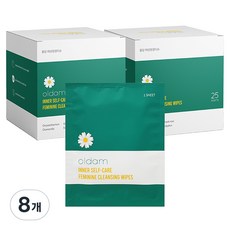 OLDam [Vegan Life] 女性私密清潔濕紙巾 25抽, 8個