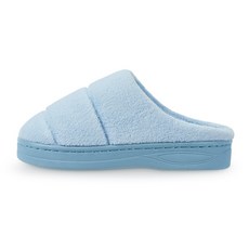 SPORDINO 女童素色絨毛半包拖鞋