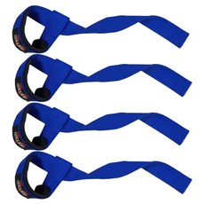 발레오 타이거 놓치지 않는 스트랩 헬스 데드리프트 좌우세트, 2세트, 블루