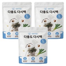 조니프리 다용도 다시백, 대(L), 3개, 100개입