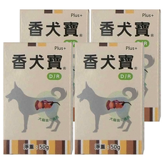 香犬寶 D/R, 50g, 幫助維持消化道機能, 肝臟+腸道健康, 4瓶