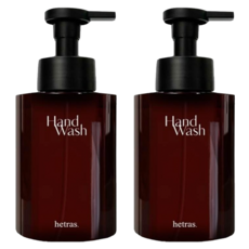 hetras. 泡沫香氛洗手液 牡丹無花果, 2瓶, 515ml, 溫和潔淨, 保濕滋潤, 2件