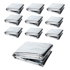 攜帶型急救毯 10件組, 銀色 2號, 1套