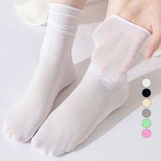 Si Ner socks 女性涼感羅紋寬筒襪9雙組