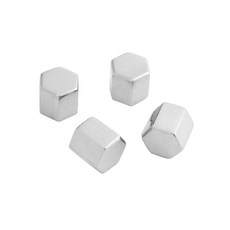 不銹鋼冰塊 4p + 盒子套組六角, 1套
