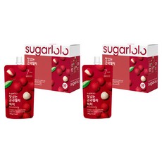 슈가로로 맛있는 곤약젤리 리치, 150g, 20개