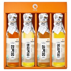 Daehyeonsanghoe 芝麻油+紫蘇油+生紫蘇油+生芝麻油禮盒, 720ml, 1組