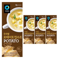 清淨園 即食馬鈴薯濃湯, 60g, 4個