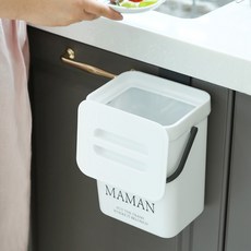 DALPAENGI LIVING 塑膠廚餘桶 5L, 白色