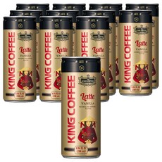 TNI KING COFFEE 香草拿鐵, 12個, 238ml