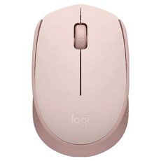 logitech 羅技 無線滑鼠 M170, MR0099, 玫瑰粉