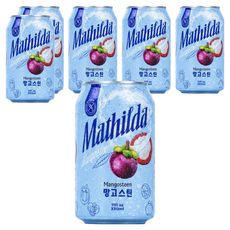Mathilda 山竹汁, 330ml, 6個