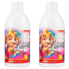 Lab52 齒妍堂 汪汪隊聯名款 兒童防蛀修護漱口水 蘋果口味 含氟量225ppm, 300g, 2瓶