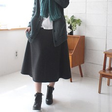 Pang Pang Shop T毛傘狀長裙