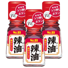 S&B 愛思必 唐辛子辣油, 31g, 3瓶