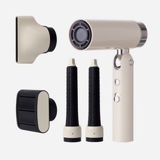 VODANA Glamour Styler Fold 可折疊造型吹風機 HS70 1300W, 奶油米色