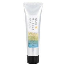 DAILY AROMA JAPAN 日本國產柑橘類香精油護手霜 瀨戶內檸檬, 75g, 1條