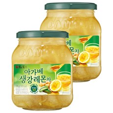 Damteo 龍舌蘭姜檸檬茶, 770g, 1罐, 2罐