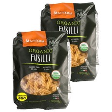 만토바 유기농 푸실리, 2개, 454g