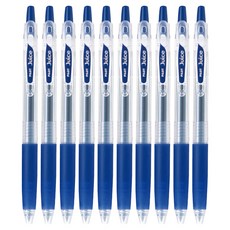 PILOT 百樂 果汁筆 0.7mm LJU-10F, 藍黑色, 10個