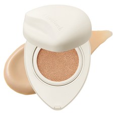 troistouch 愛心霧面遮瑕氣墊粉餅 15g, 21 Beige, 1個