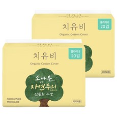 Chiuub 自然觸感護墊, 加長型(18.5cm), 2包, 20片