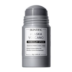 SKINTIFIC 阿拉斯加火山木炭深層毛孔清潔泥膜棒, 1瓶