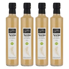 ANDREAMILANO 糙米醋, 500ml, 4個