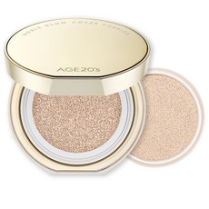 AGE20'S Noble Glow極致光采持久氣墊粉餅 12g+替換芯 12g, 21 Neutral Ivory, 1組