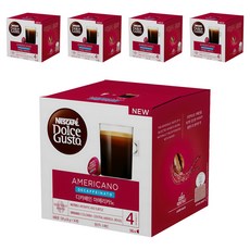 돌체구스토 디카페인 아메리카노 캡슐커피, 8g, 16개입, 5개