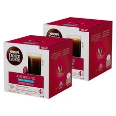 돌체구스토 디카페인 아메리카노 캡슐커피, 8g, 16개입, 2개