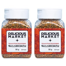 DELICIOUS MARKET 德州牛排調味料, 90g, 2個