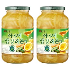 담터 아가베생강레몬차, 1kg, 1개입, 2개