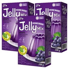 Bread Garden 葡萄口味果凍粉, 100g, 3盒