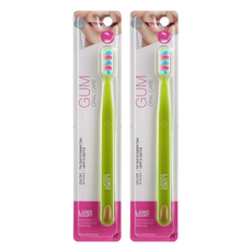 LINKO 牙齦護理軟毛牙刷 綠色, 1入, 2入