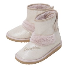 UNITED COLORS OF BENETTON. KIDS 女童字母雪靴 QCSHP8361