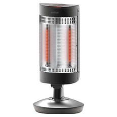 AirRun 遠紅外線電暖器 舒適節能 多檔調溫 暖身呵護 居家暖房, HA111, 黑色