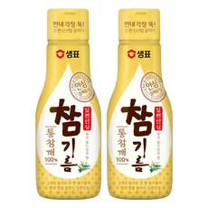 샘표 일편단심 통참깨 참기름, 200ml, 2개