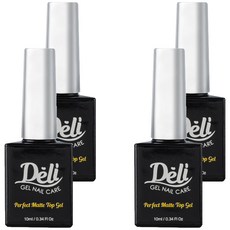 Deli Beauty 完美霧面封層凝膠, 單一顏色, 4個