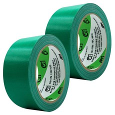 신흥테이프 국산 라바 청면테이프 48mm X 15M 녹색, 2개