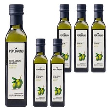 페페브루노 엑스트라버진 올리브오일, 250ml, 6개