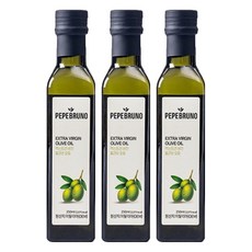 페페브루노 엑스트라버진 올리브오일, 250ml, 3개