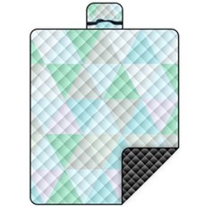 Sonio 郊遊簡約圖案防水防潮露營墊, TYPE 06