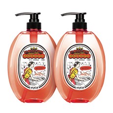 vuca 小蘇打廚房洗潔精 葡萄柚香, 1.05L, 2個