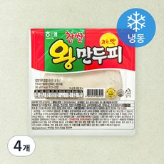 고향 찹쌀 왕만두피 (냉동), 360g, 4개
