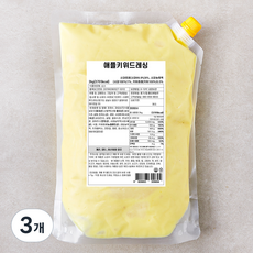 hcook 애플키위드레싱, 2kg, 3개