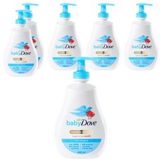 베이비도브 유아용 바디워시 리치모이스처, 400ml, 6개