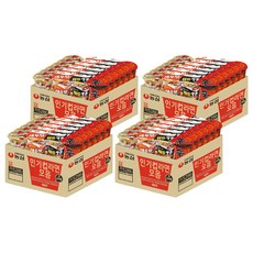 농심 신라면 6개 65g + 새우탕 6개 67g + 튀김우동 6개 62g + 짜파게티범벅 6개 70g, 4박스