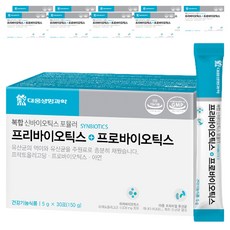 대웅생명과학 프리바이오틱스+프로바이오틱스 유산균, 150g, 10개