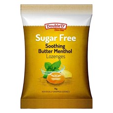 Double'D' 無糖薄荷糖, 70g, 1袋